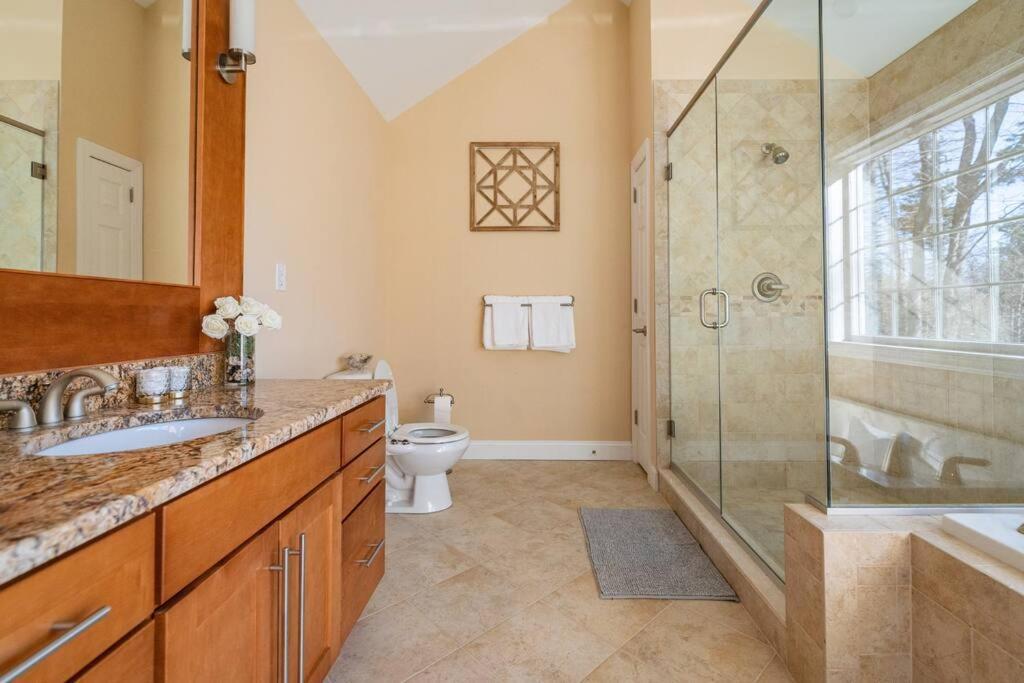 Luxury 4 Bedroom House In Pocono Mountains In Golf Course Near Lake Tobyhanna Buitenkant foto