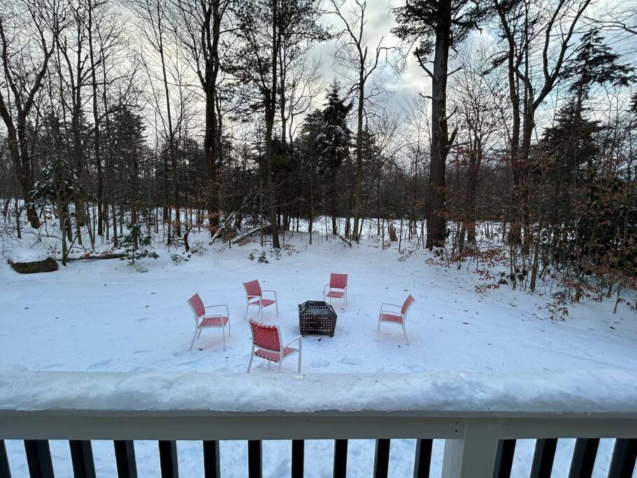 Luxury 4 Bedroom House In Pocono Mountains In Golf Course Near Lake Tobyhanna Buitenkant foto
