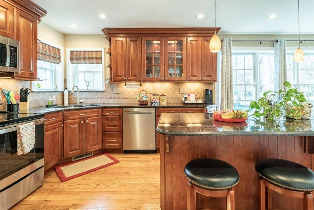 Luxury 4 Bedroom House In Pocono Mountains In Golf Course Near Lake Tobyhanna Buitenkant foto